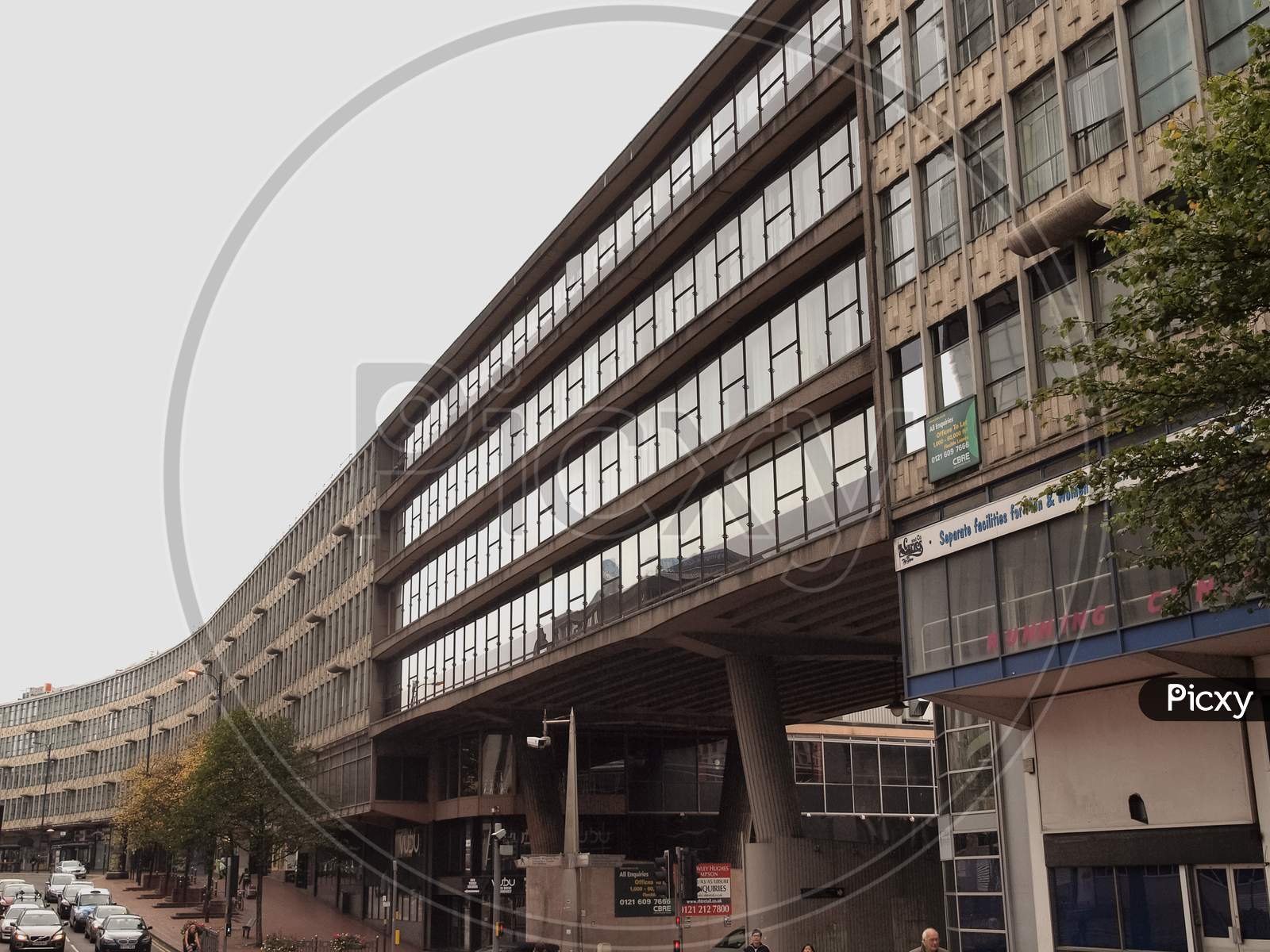 Image Of Birmingham, Uk - Circa September 2011: Ringway Building ...