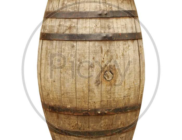 Wine Or Beer Barrel Cask