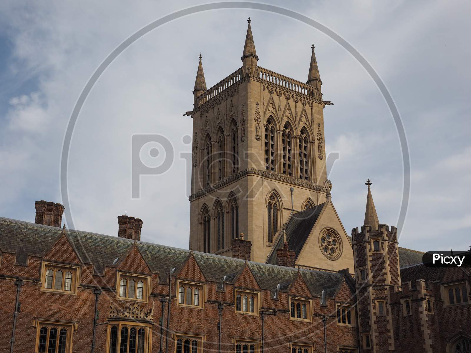 Cambridge, Uk - Circa October 2018: First Court At St John'S College