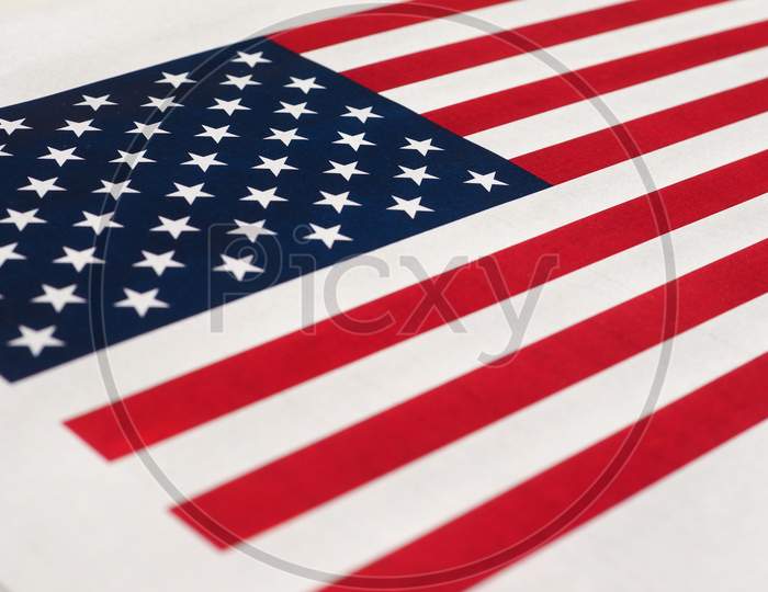 American Flag Of United States Of America