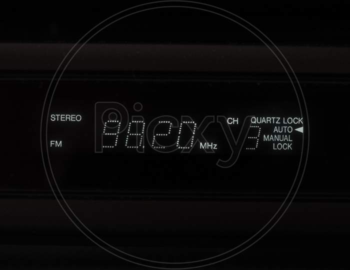 Stereo Fm Radio Display