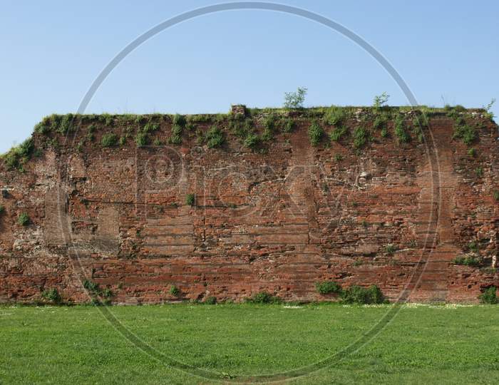 Ancient Roman Wall Ruins, Turin