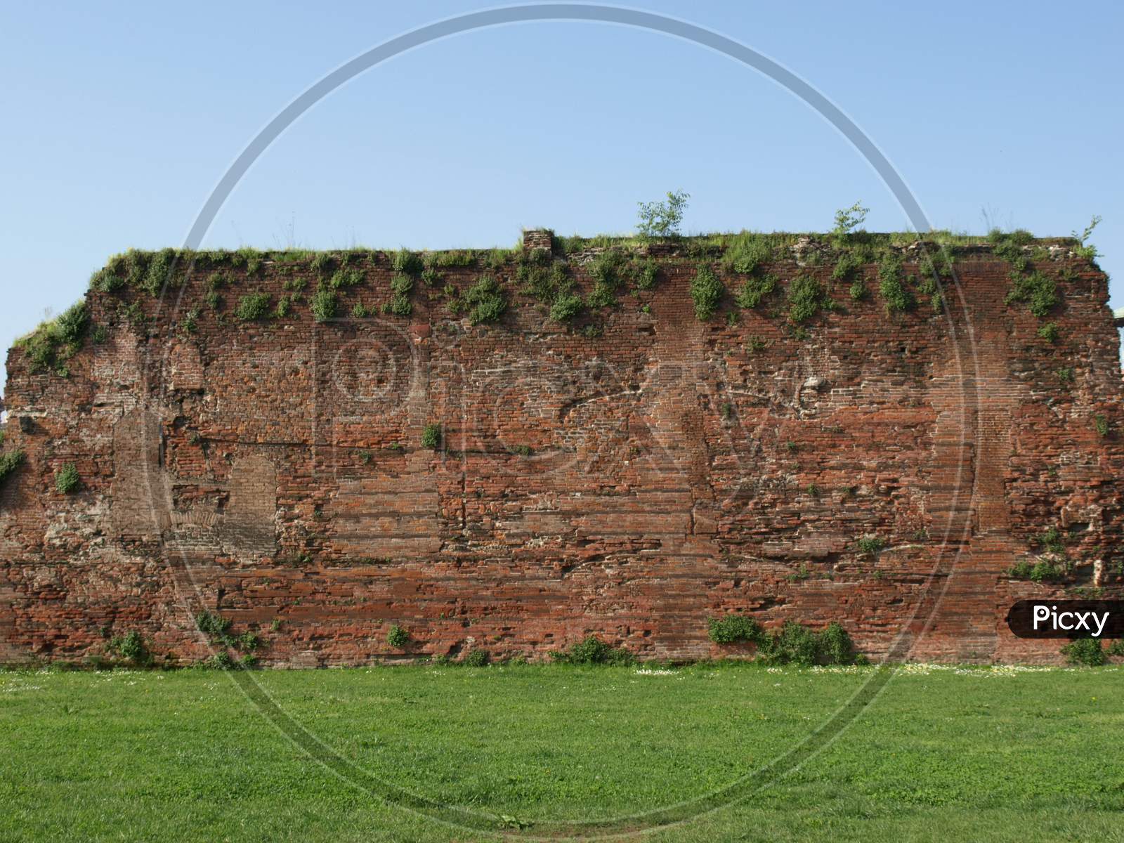 Ancient Roman Wall Ruins, Turin