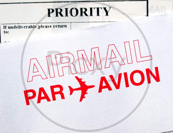 Airmail Letter Envelope