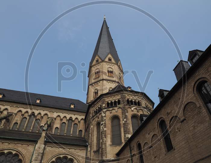 Bonner Muenster (Bonn Minster) Basilica Church In Bonn