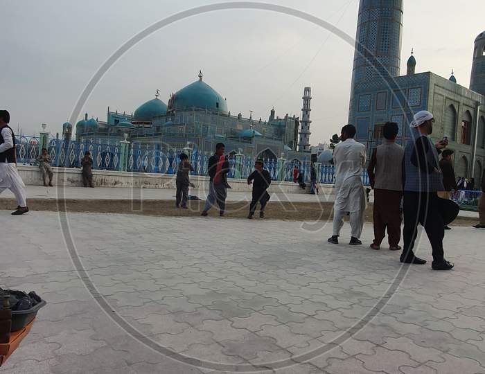 Afghanistan Mazar city Mazar Ali Mosque