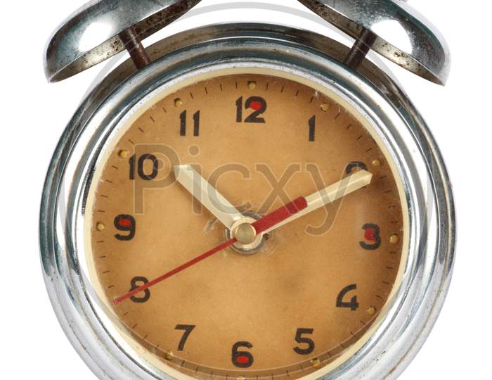 Antique Rusted Alarm Clock