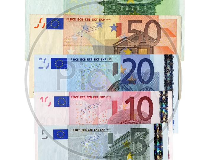 Euro Notes Isolated
