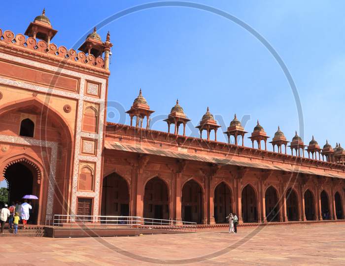 Architecture Of Fatehpur Sikri, Agra, Uttar Pradesh, India