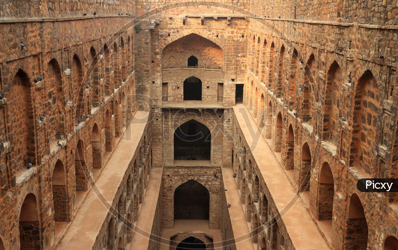 Agrasen Ki Baoli (Step Well), Ancient Construction, New Delhi, India