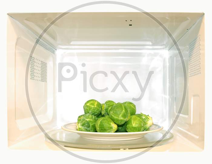 Brussel Sprouts In Microwave Oven