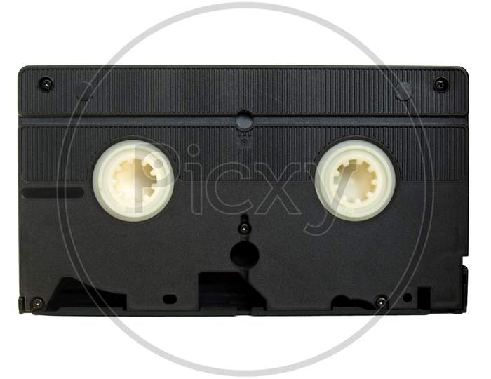 Video Tape Cassette Isolated