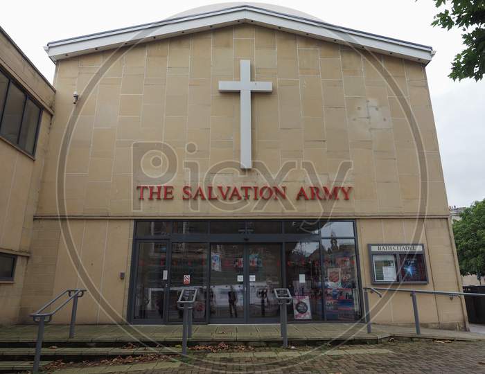 Bath, Uk - Circa September 2016: Bath Salvation Army Headquarters