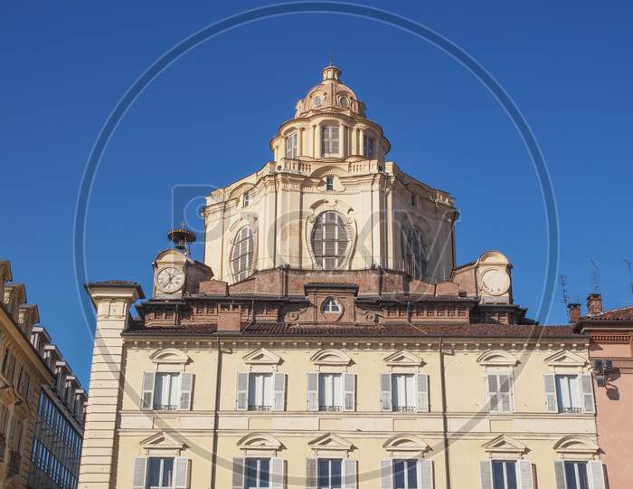 The Church Of San Lorenzo Turin Italy