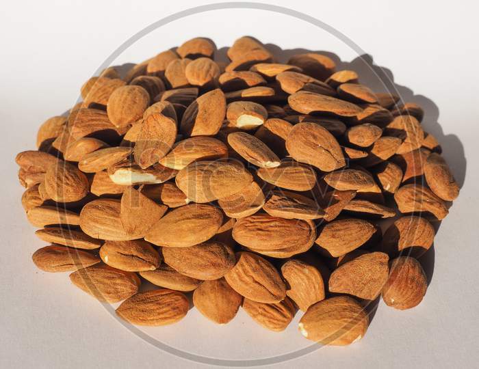 Almonds Dried Fruit Heap