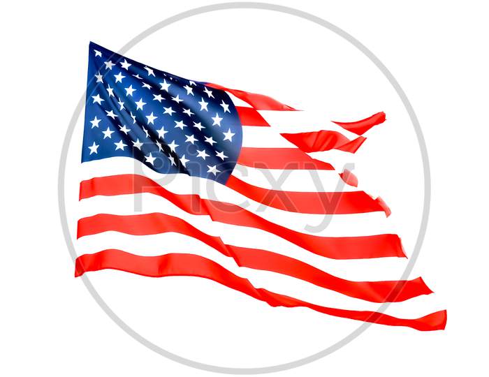 Usa Flag Floating