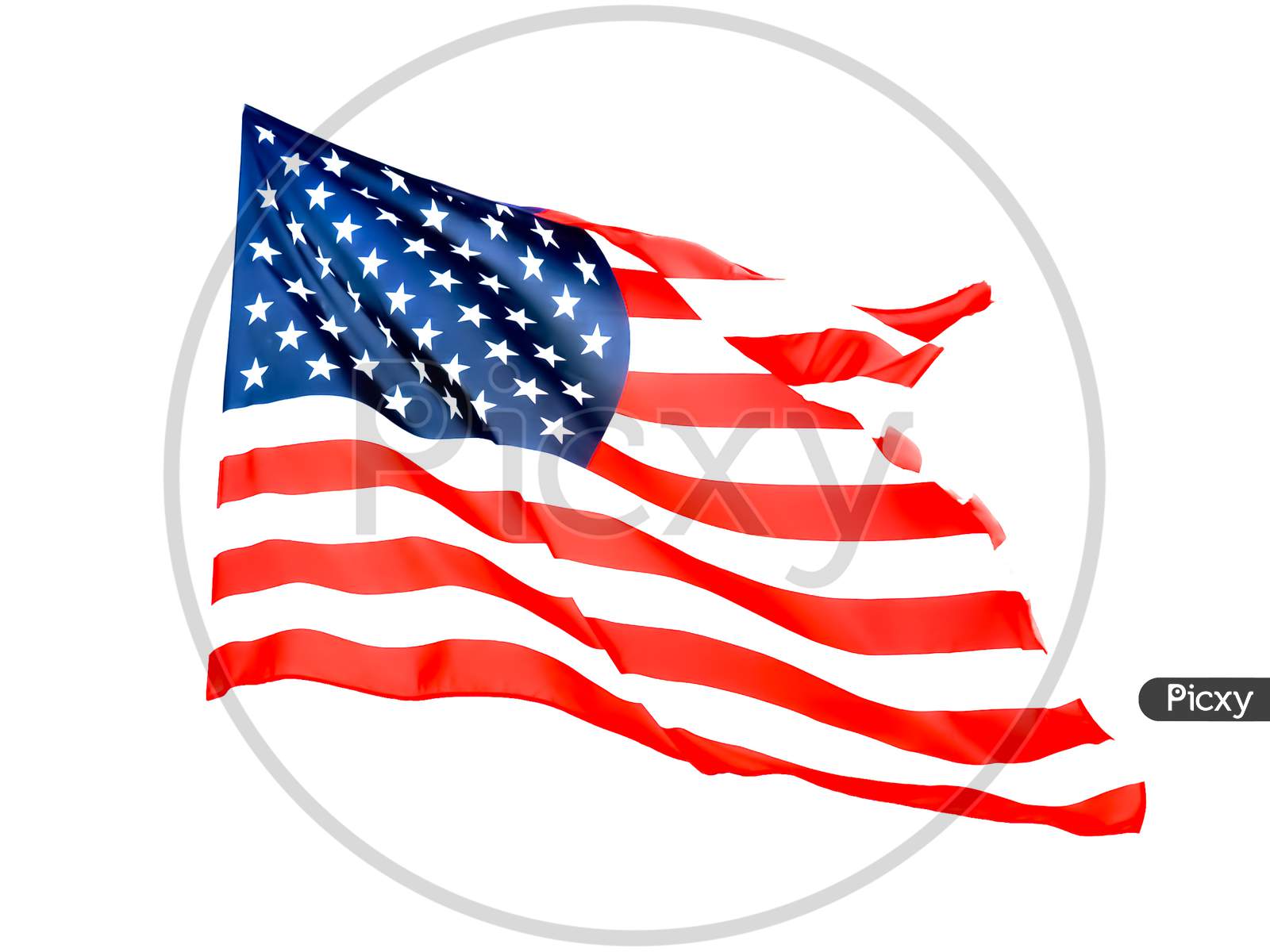 Usa Flag Floating
