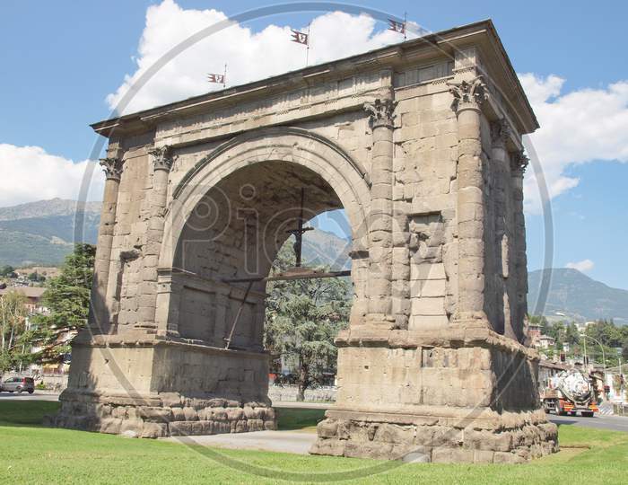 Image Of Arch Of August Aosta Hi Picxy