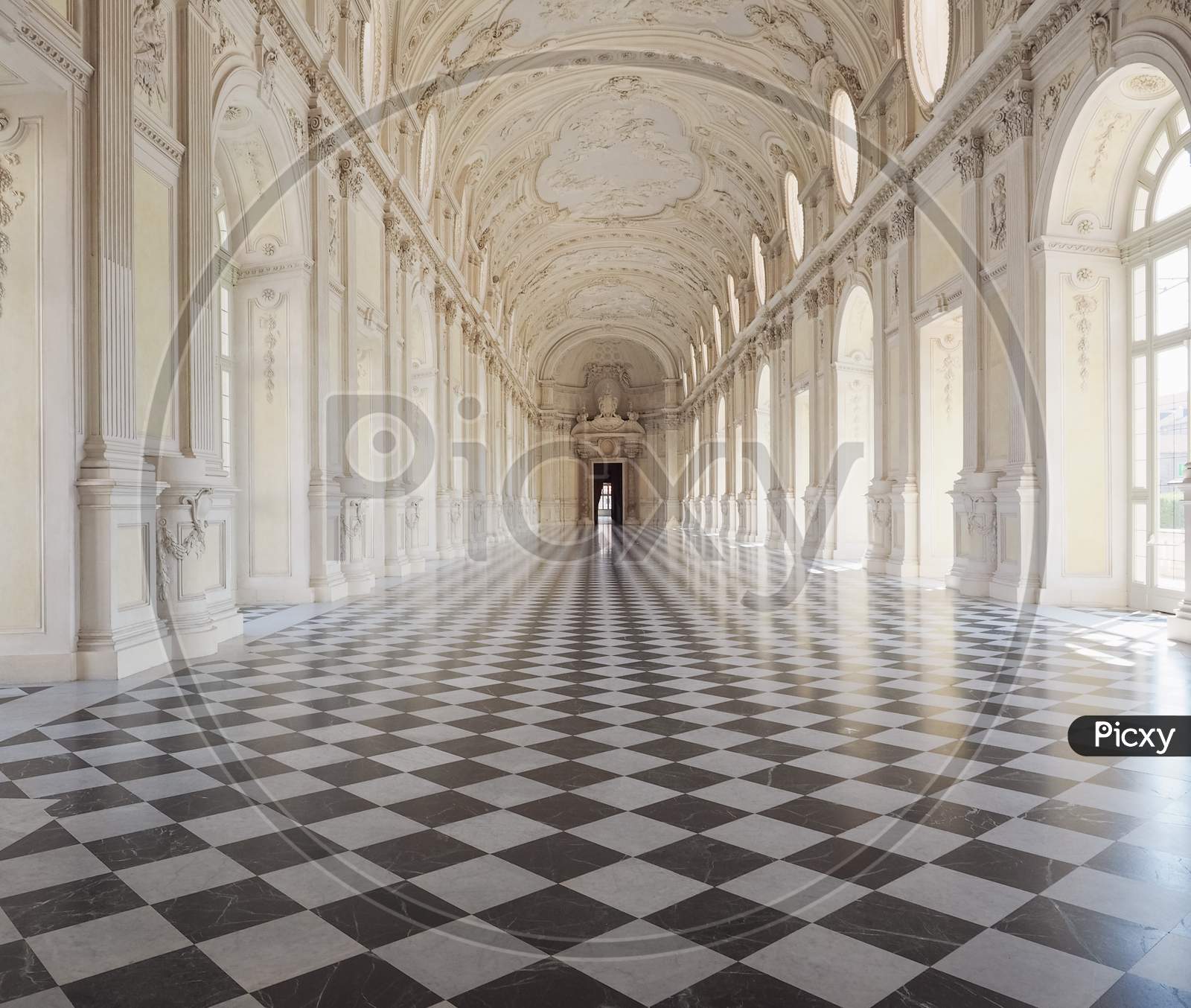 Great Gallery, Galleria Grande, Reggia di Venaria Reale, Palace of