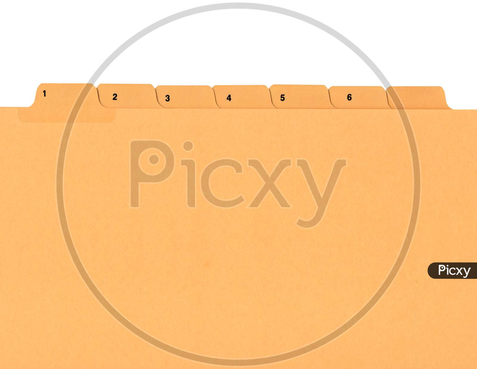 Yellow Document Folder
