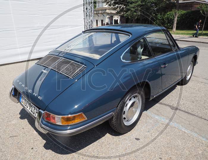 Turin, Italy - Circa June 2019: Vintage Porsche 912 Car