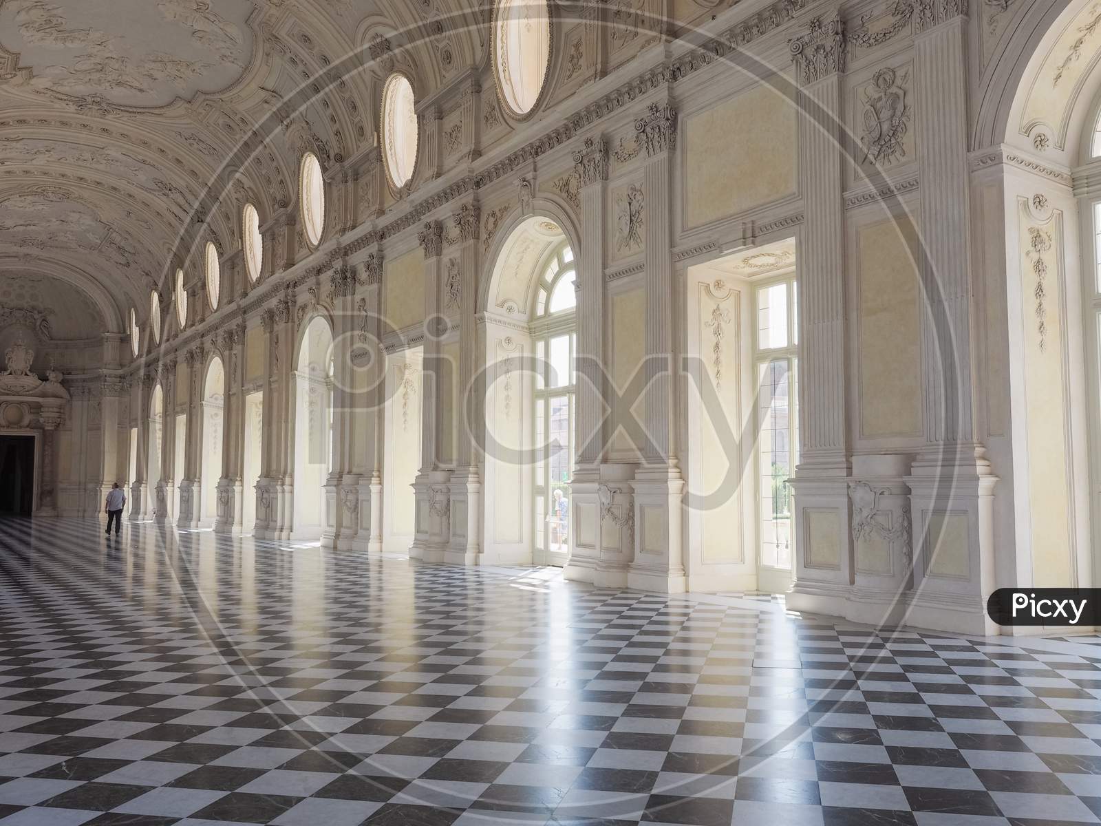 Great Gallery, Galleria Grande, Reggia di Venaria Reale, Palace of