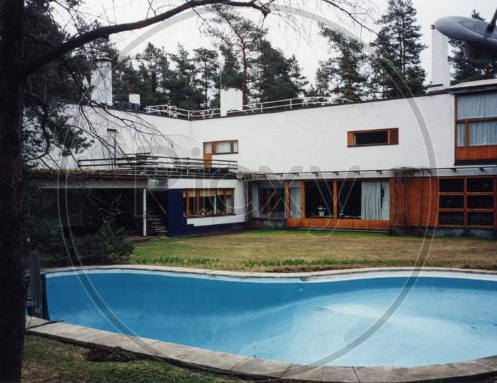 Noormarkku, Finland - Circa May 1999: Villa Mairea Designed By Alvar Aalto