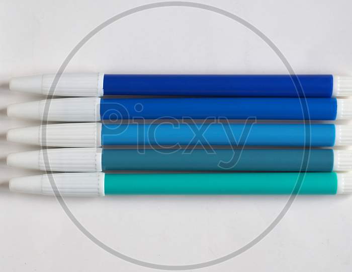 Blue Felt Tip Pen