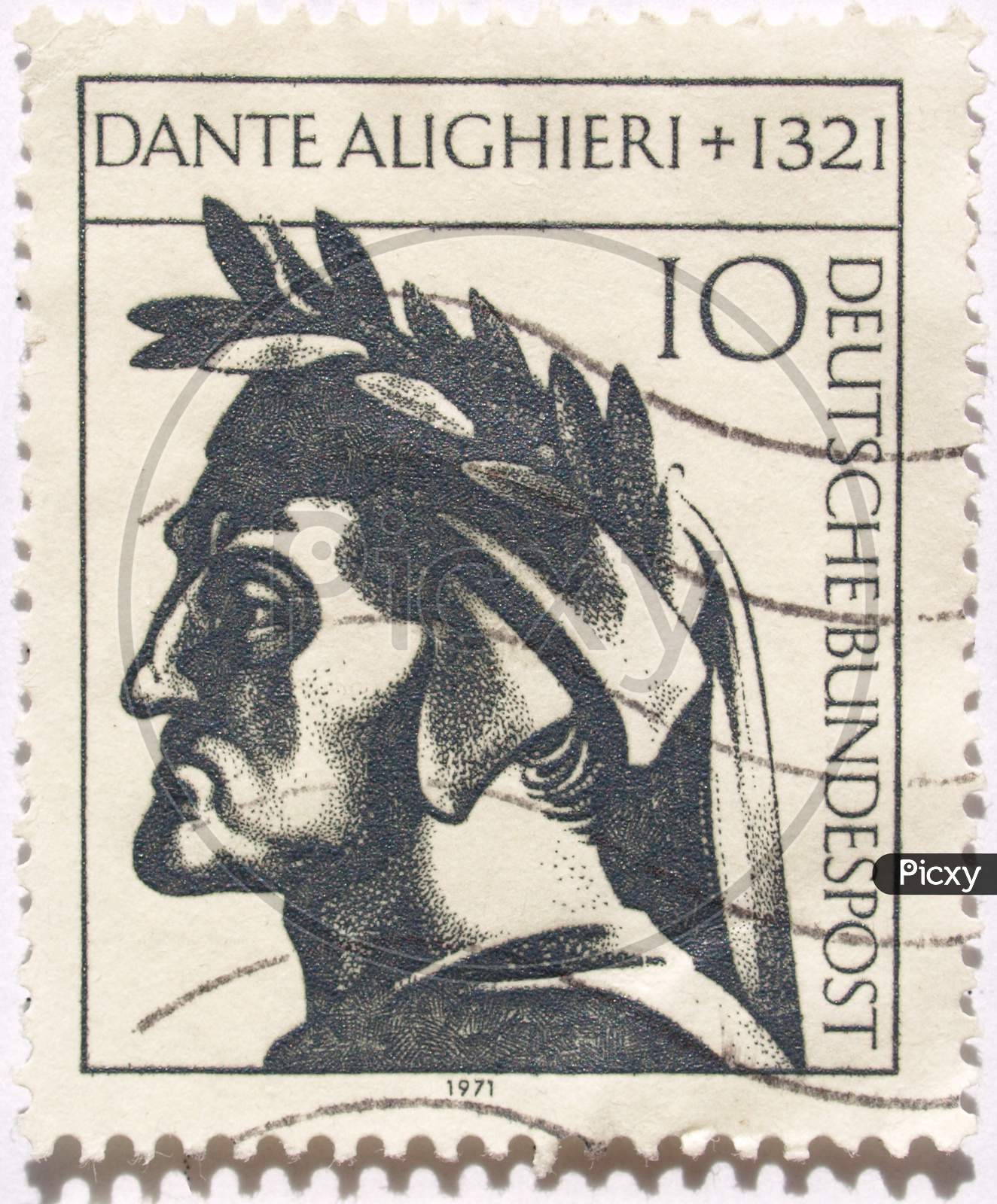 Dante Alighieri Stamp Picture