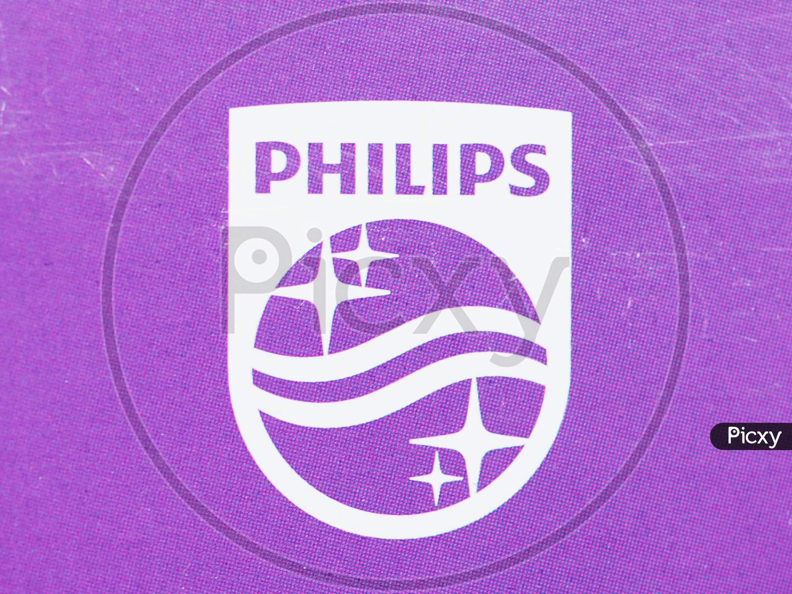 Amsterdam, Netherlands - Circa August 2019: Philips Sign