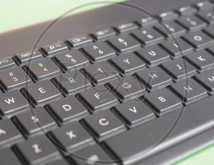 Keys On Computer Keyboard