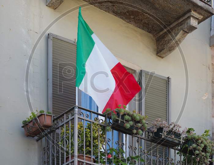 Italian Flag Of Italy