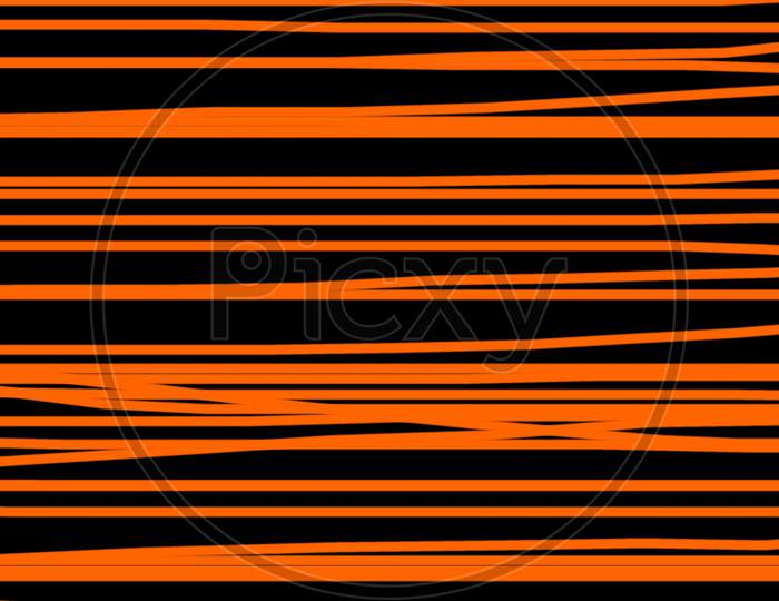 Abstract Orange Illustration Background