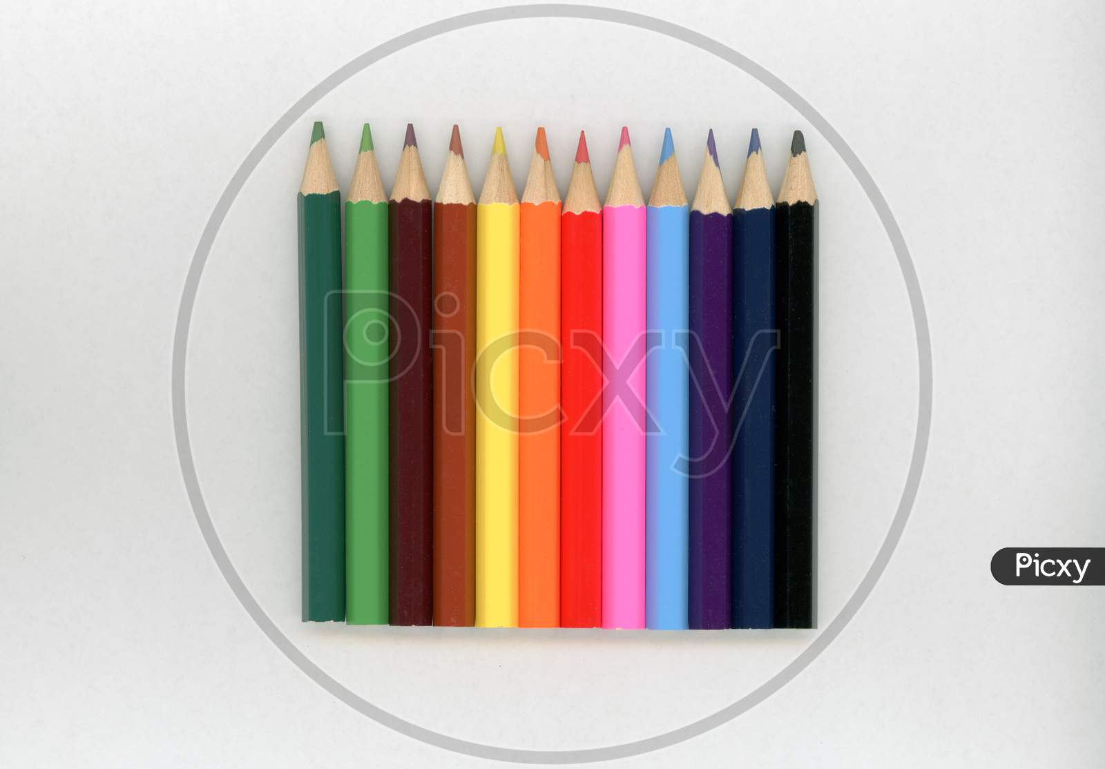 Coloured Pencils Crayons