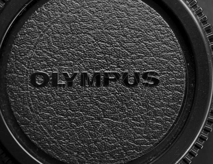 Tokyo, Japan - Circa January 2017: Olympus Logo On Lens Cap