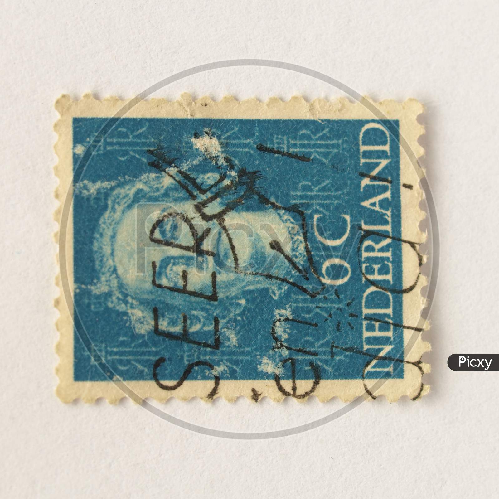 Stamp Of The Netherlands (In European Union)