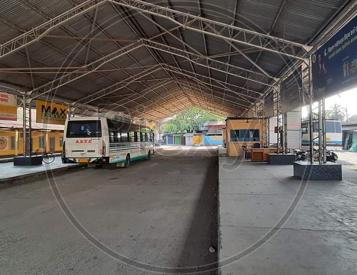 Tezpur Astc Bus Stand Where People Comes From Different Places For Bum La Pass Tawang Seppa Seijosa And Different Places Of Arunachal Pradesh And Assam