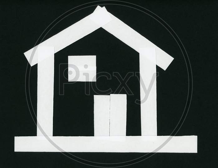 Paper House Illustration