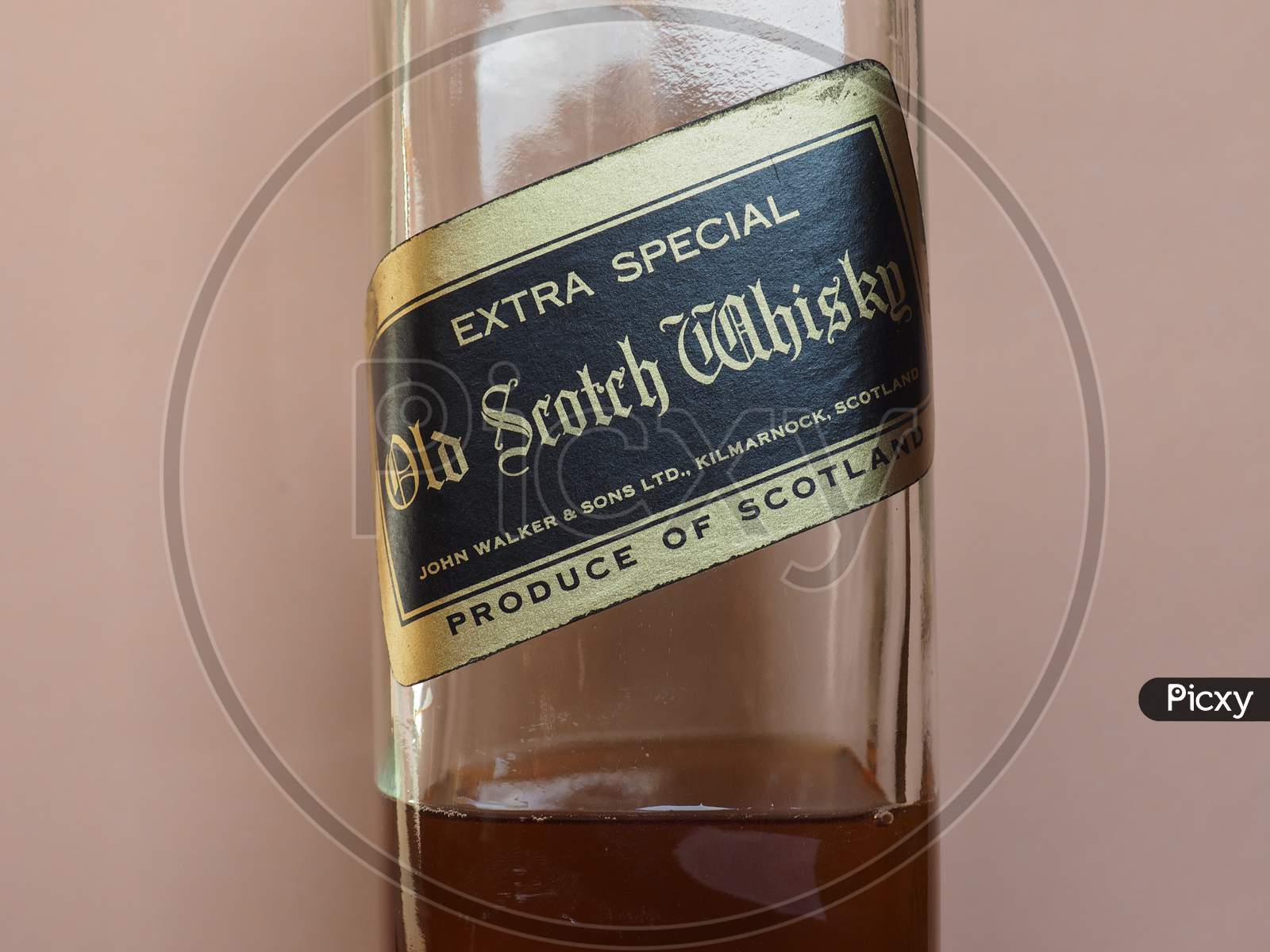 Edinburgh, Uk - Circa December 2018: John Walker Extra Special Old Scotch Whisky