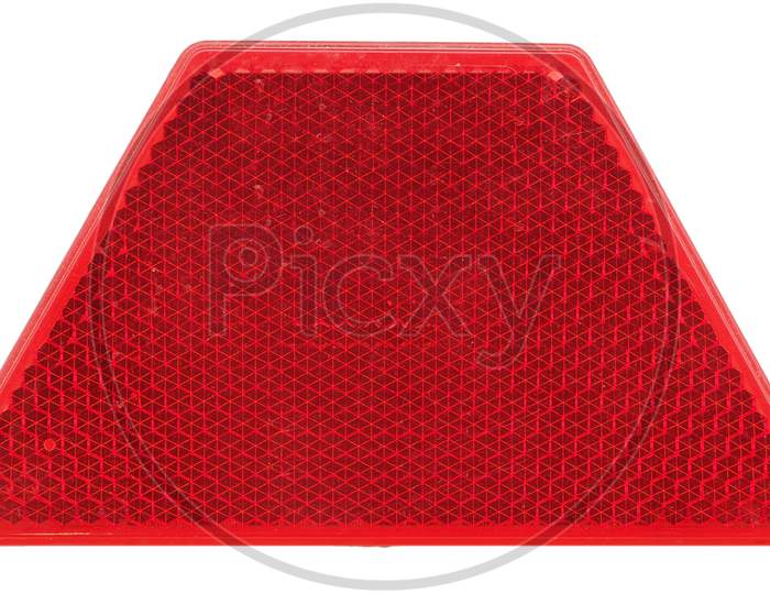 Safety Reflector Isolated Over White