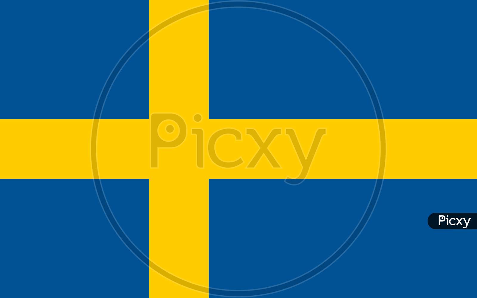High Res Swedish Flag Of Sweden
