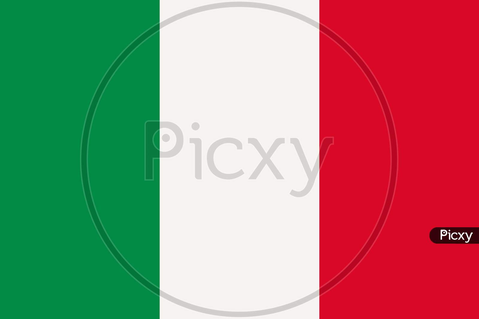 High Res Italian Flag Of Italy