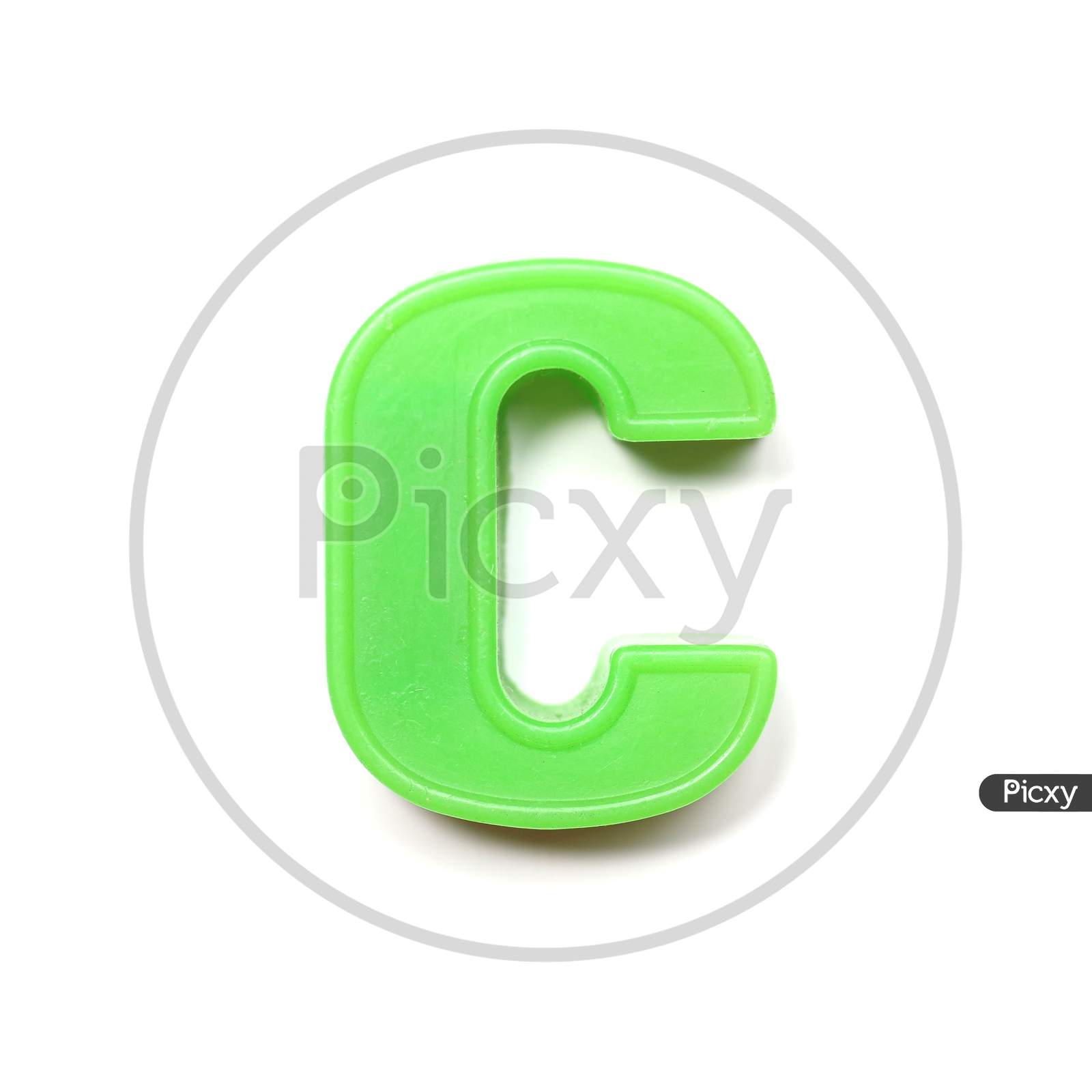 Image of Magnetic Lowercase Letter C-CS360404-Picxy