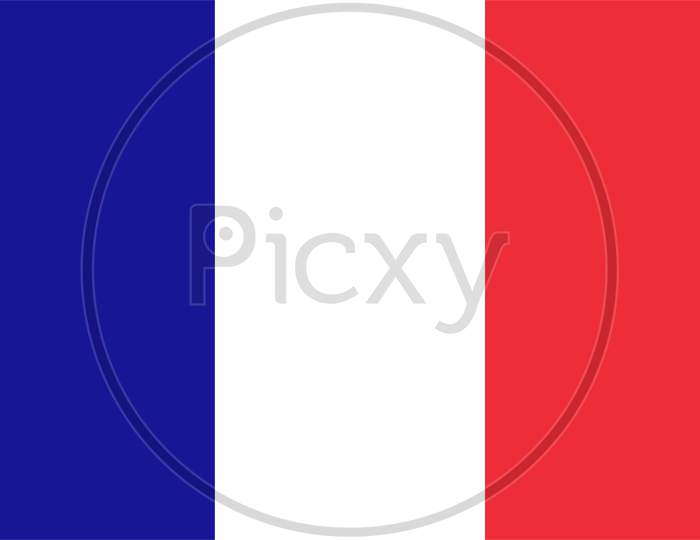 High Res French Flag Of France
