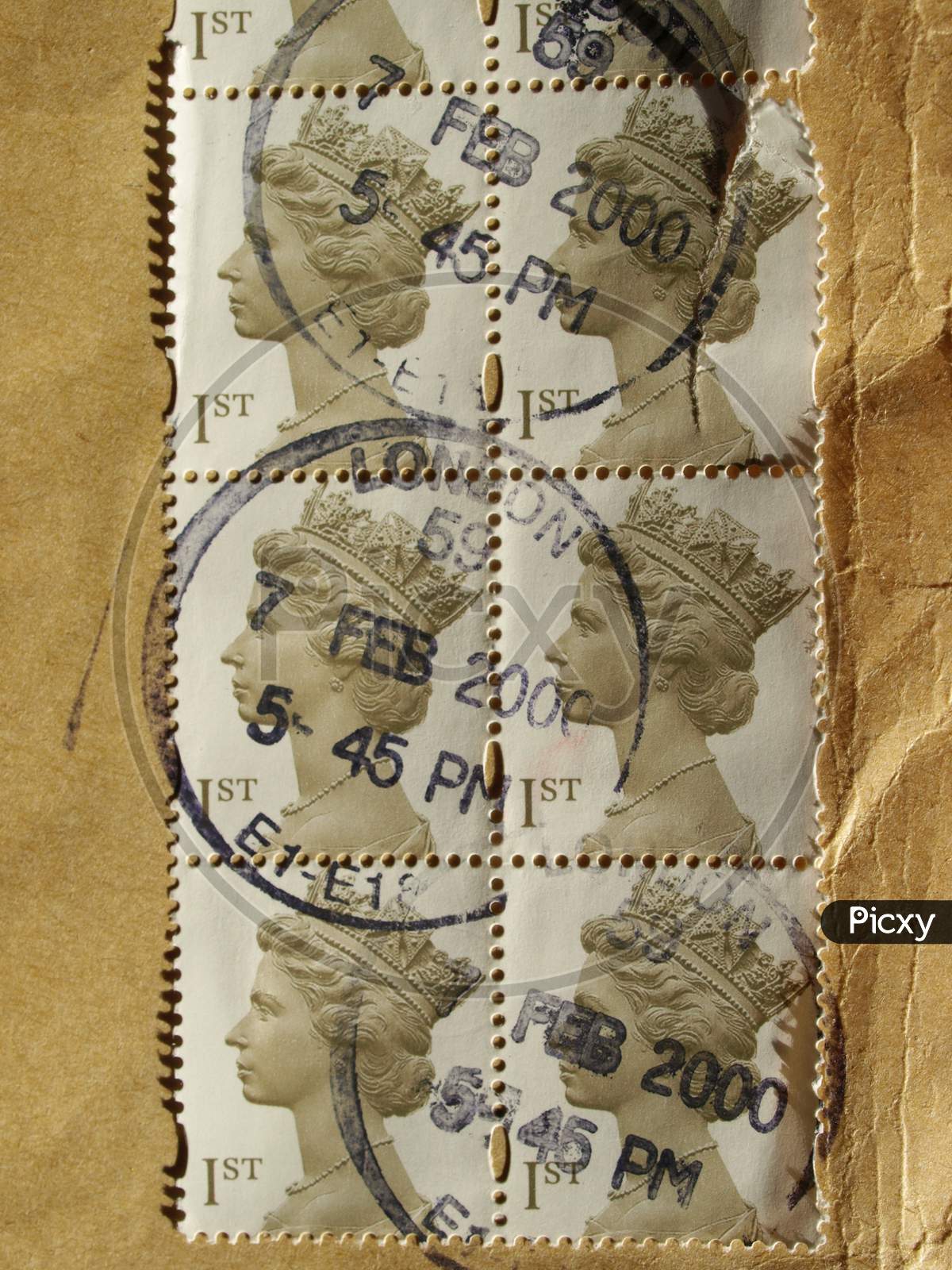 Image of Range Of British Postage Stamps From The UkWV339665Picxy