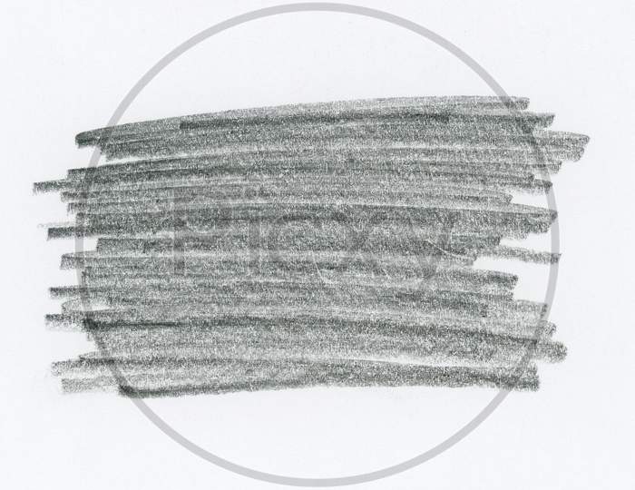 Black Pencil Sketch On Paper