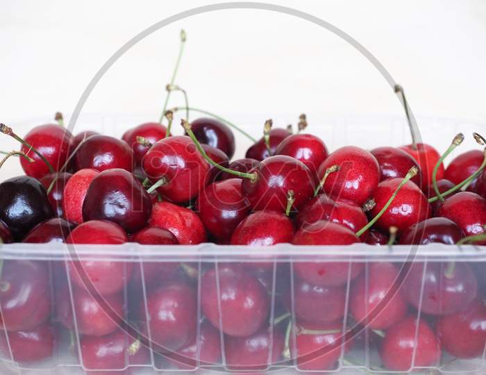 Red Cherry Basket