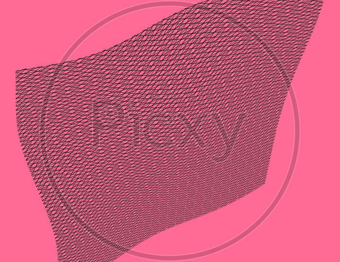 Pink Abstract Illustration Background