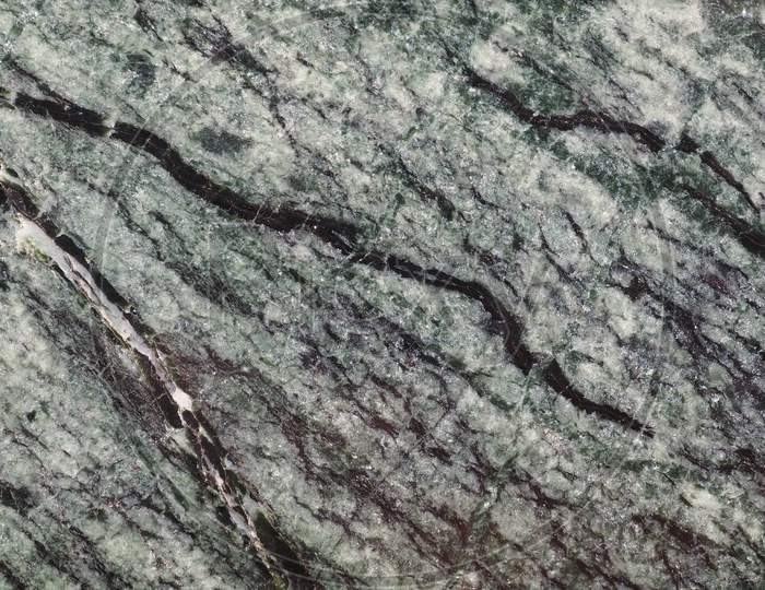 Black And Green Marble Texture Background