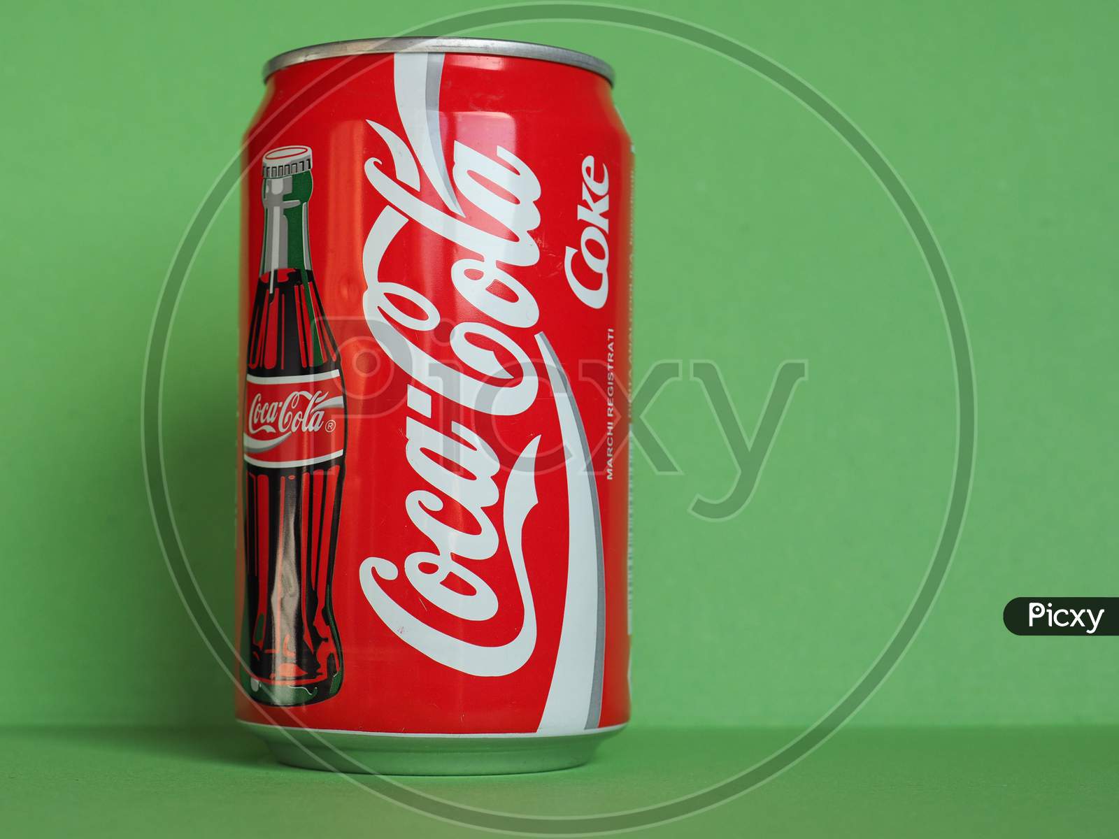 Milan, Italy - Circa February 2017: Coca Cola (Aka Coke) Tin Can